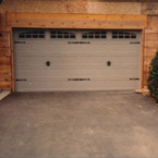 Tan Garage Door